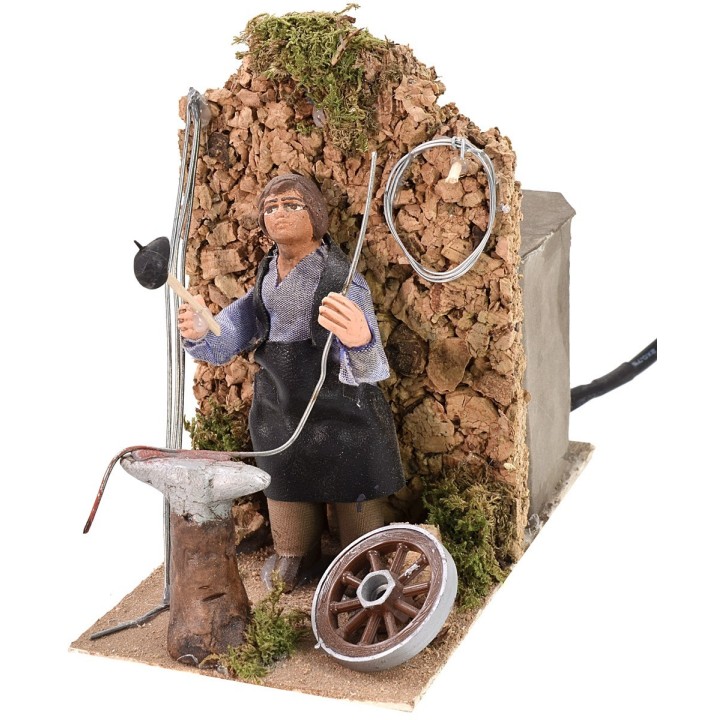 Blacksmith in motion 10 cm