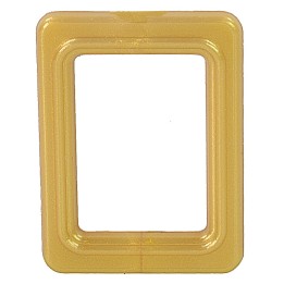 Golden frame 3x4 cm