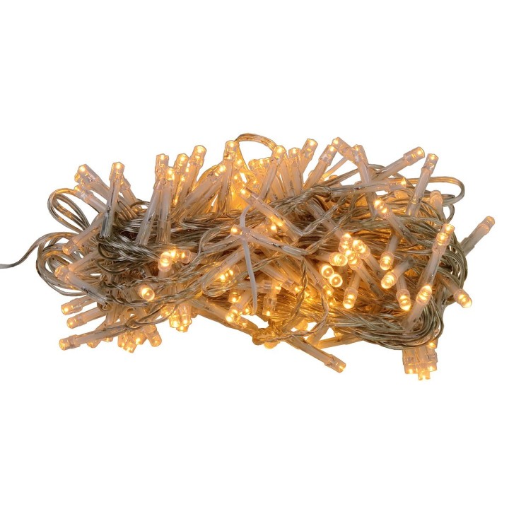 180 warm white led chain with light effects for outdoor and