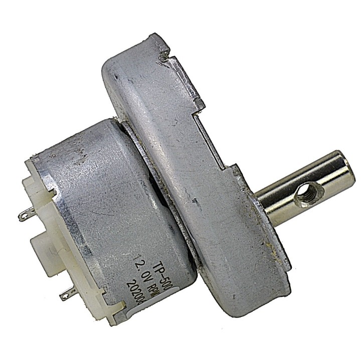 Motoriduttore 20 giri 12 Volt