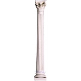 Colonna rigata in resina misure:
