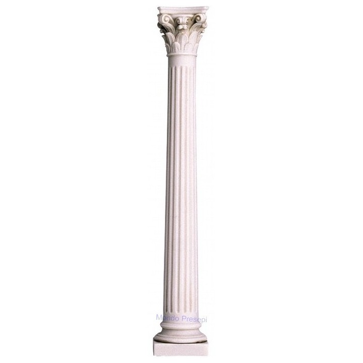 Columna estriada en resina medidas: