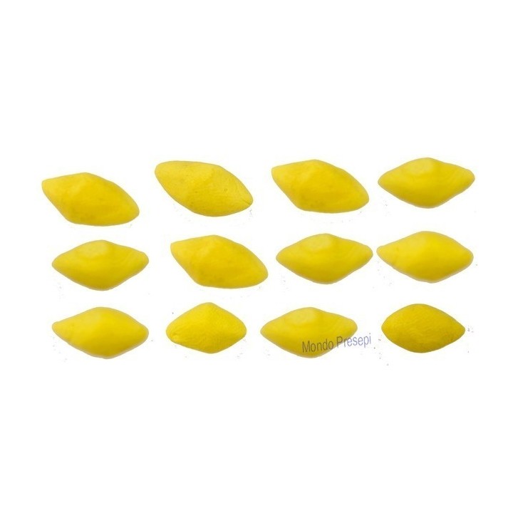 Set of 12 lemons cm 0,8