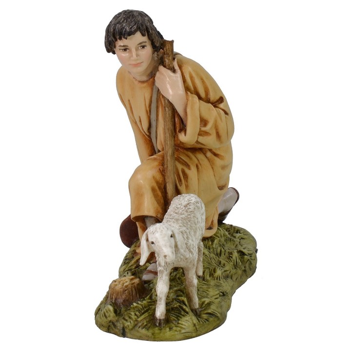 Good shepherd Landi Moranduzzo series 18 cm in resin