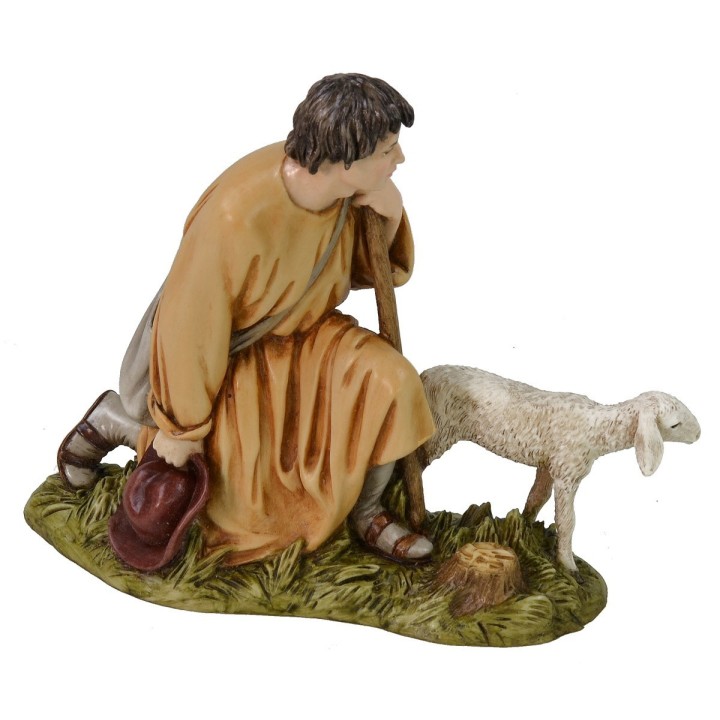 Buon pastore Landi Moranduzzo serie 18 cm in resina