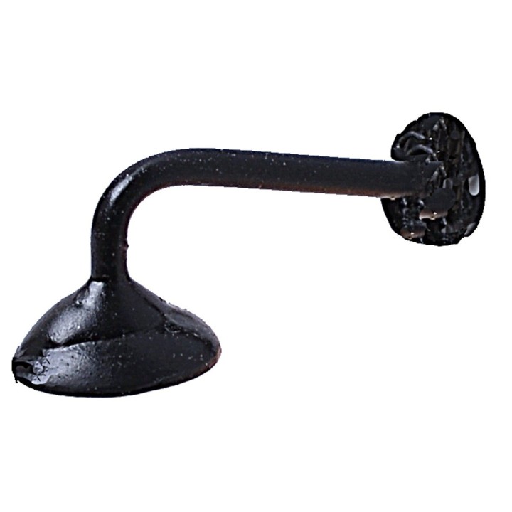 Lampione da campagna micro in metallo mini 1 cm con led 12V