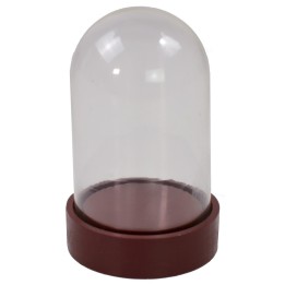 Campana in vetro per presepe cm 7,5x12 h.