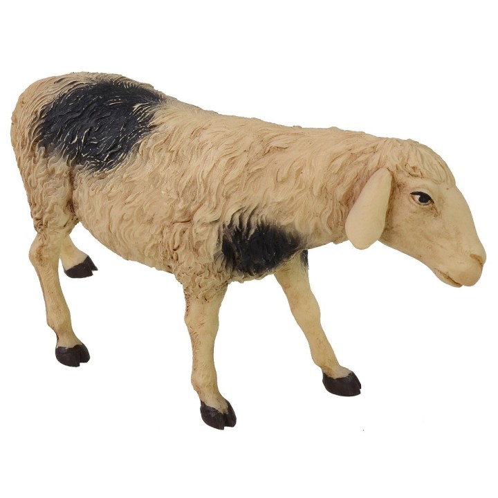 Pecora pezzata per statue da 30 cm