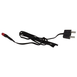 Micro lampada Ø 3 mm rossa 3,5 V. 