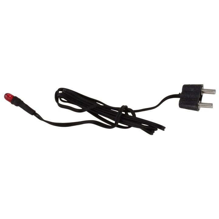 Micro lampada Ø 3 mm rossa 3,5 V. 