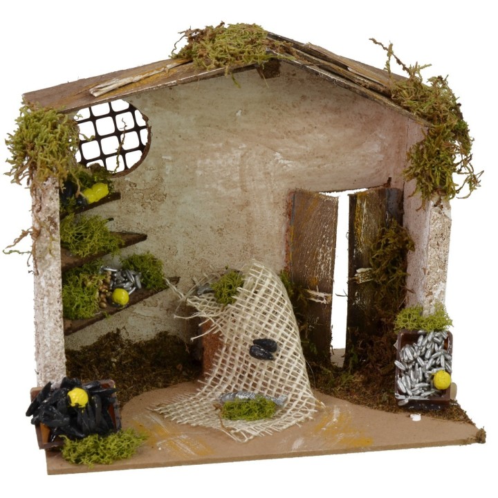 Tienda del pescadero cm 20x14x18 h