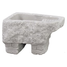 Lavadero de yeso cm 10x8,5x6 h