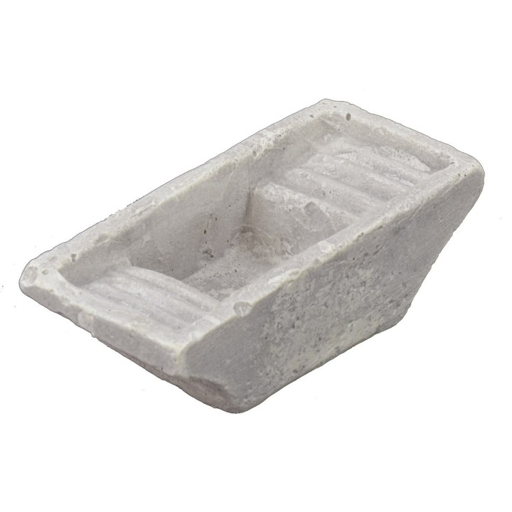 Plaster sink 7.5x3.5x2.5 cm h