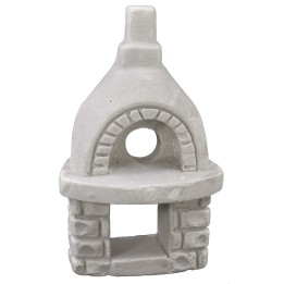 Forno in gesso cm 10x6x17 h