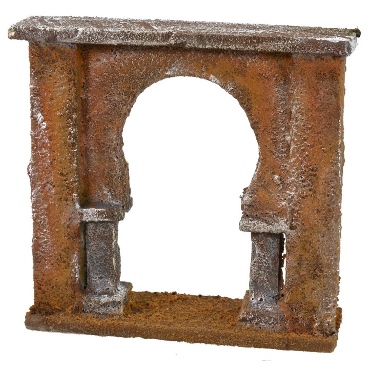 Arco d'ingresso cm 10,5x3,3x10 h per statue da 6 cm