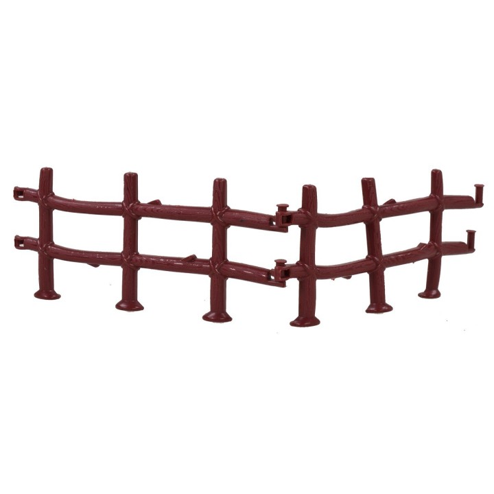 Interlocking modular linear fence cm 10x4,5 h