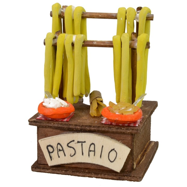 Banchetto pastaio con insegna cm 6x6x8,5 h
