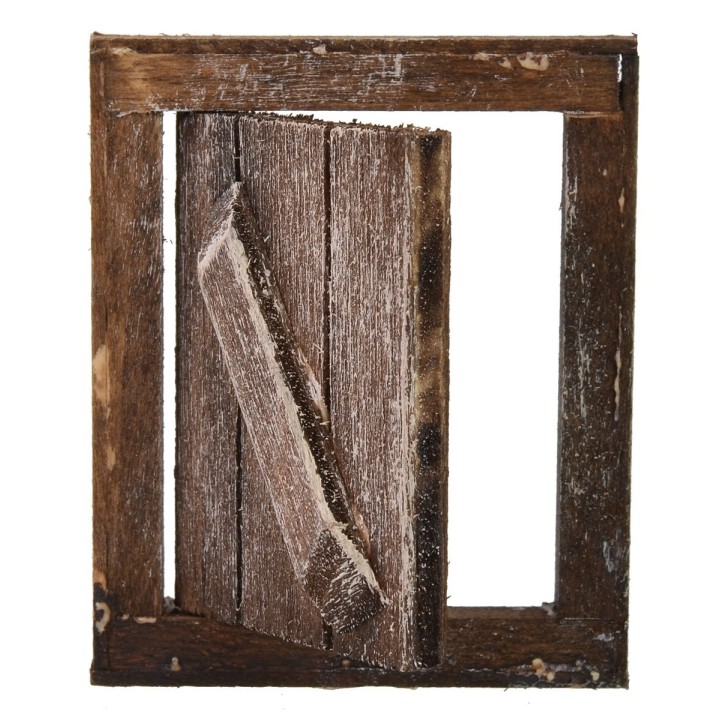 Finestra in legno con anta apribile cm 4x0,5x5 h