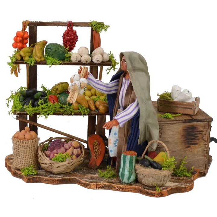 Palestinian greengrocer 12 cm in movement cm 20x11,5x14 h