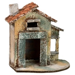 Casa singola con tetto spiovente cm 11,5x7,5x12,5 h