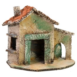 Casa individual con portón en arco de 13,5x7,5x11,5 cm h