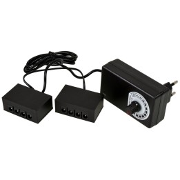 Alimentatore 8 prese DC 2,1 per LC8 e strisce LS - A8L