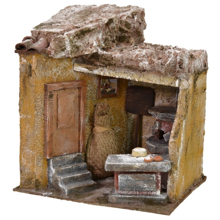 Tienda de un pizzero cm 19,5x14x21 h