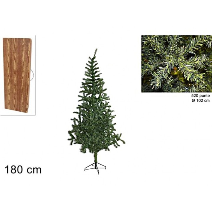 Albero di Natale con 450 punte cm 180 h