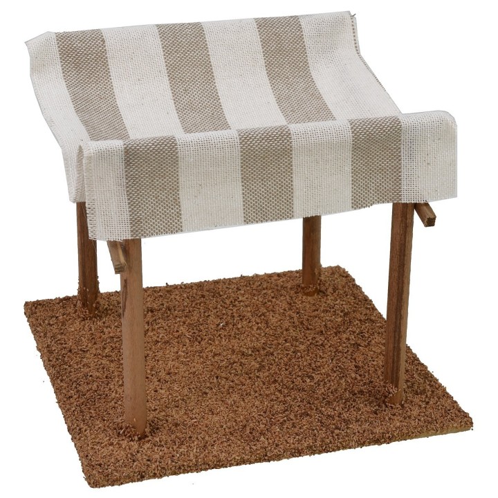 Palestinian tent cm 15x15x13 h for 8-10 cm statues