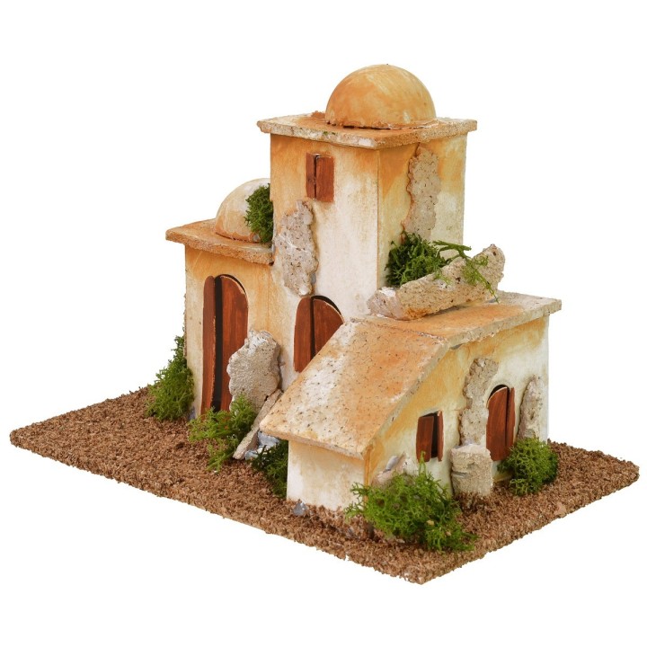 Minareto con scale cm 20x12x14 h per statue 5-6 cm