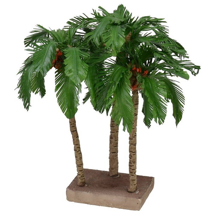 Three palms with base cm 24-22-21 h