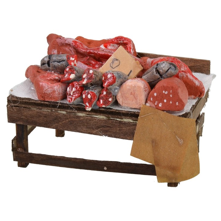 Banco del macellaio cm 9x6,5x6,5 h