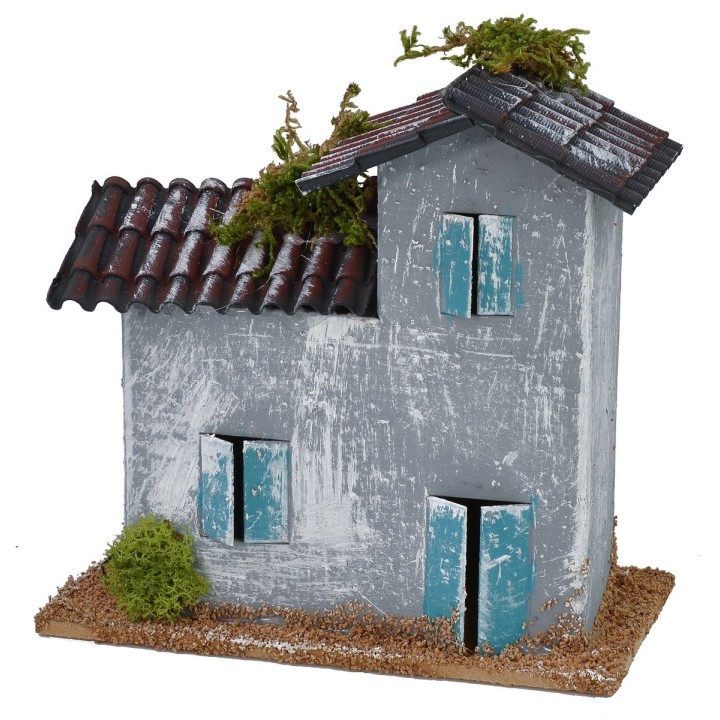 Casa settecentesca cm 13x7x13