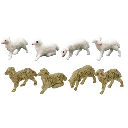 Set 8 pecore 2,5 cm