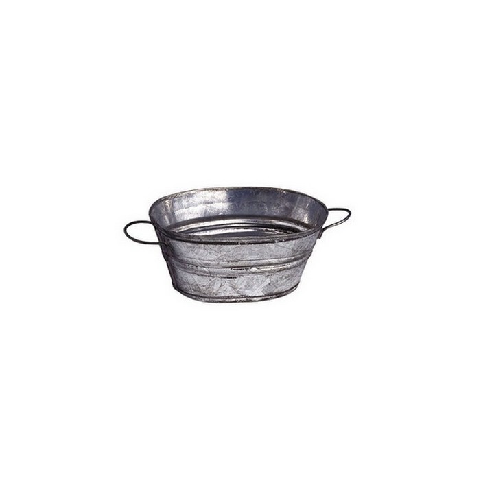 5 cm oval tub in metal