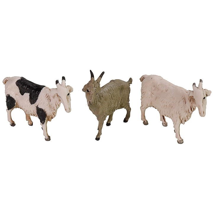 Set 3 Capre Landi Moranduzzo per statue 10 cm