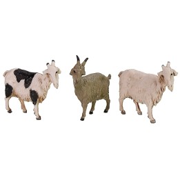 Set 3 Capre Landi Moranduzzo per statue 10 cm