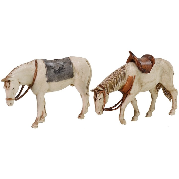 Set of 2 horses series 10 Landi Moranduzzo
