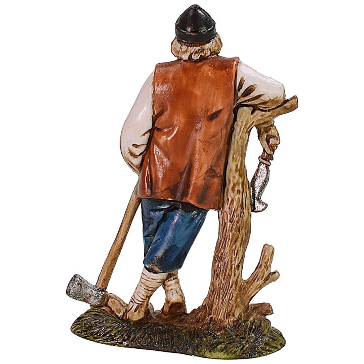 Leñador con hacha 10 cm Landi Moranduzzo