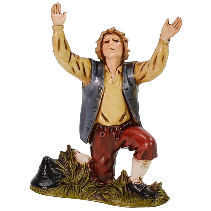 Set of 3 statues for crib series 10 cm Landi Moranduzzo