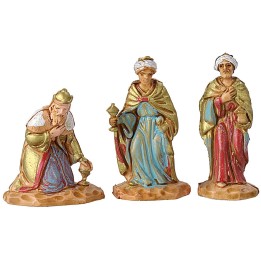 Tres reyes magos Landi Moranduzzo de 3,5 cm