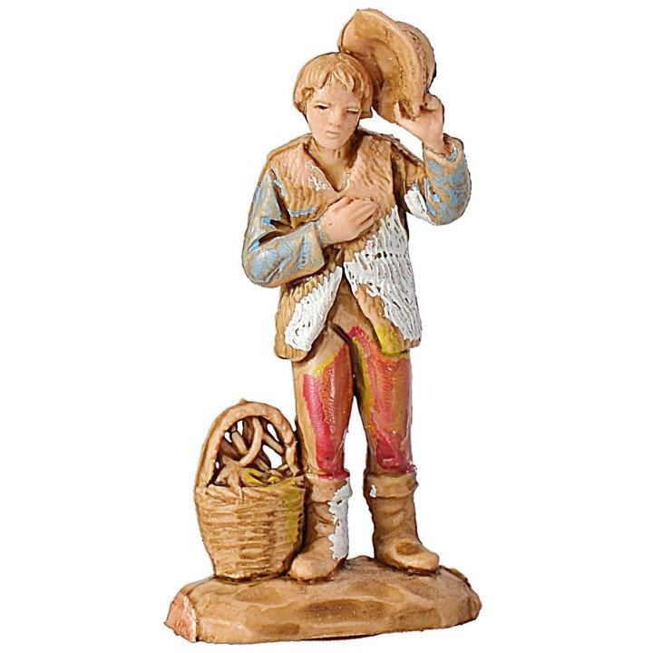 21 Personajes + camello cm 3,5 -Estatuas belén Landi Moranduzzo