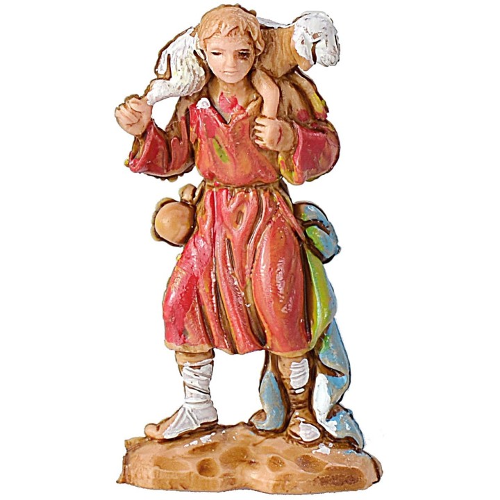 21 Personajes + camello cm 3,5 -Estatuas belén Landi Moranduzzo