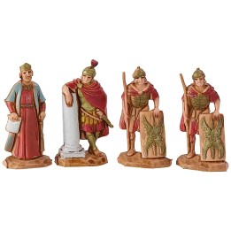 Set Herod + Centurion + 2 Landi soldiers 3.5 cm