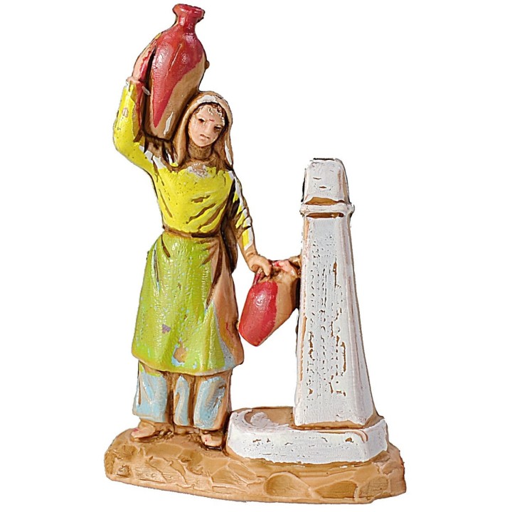 Donna alla fontana cm 3,5 Landi