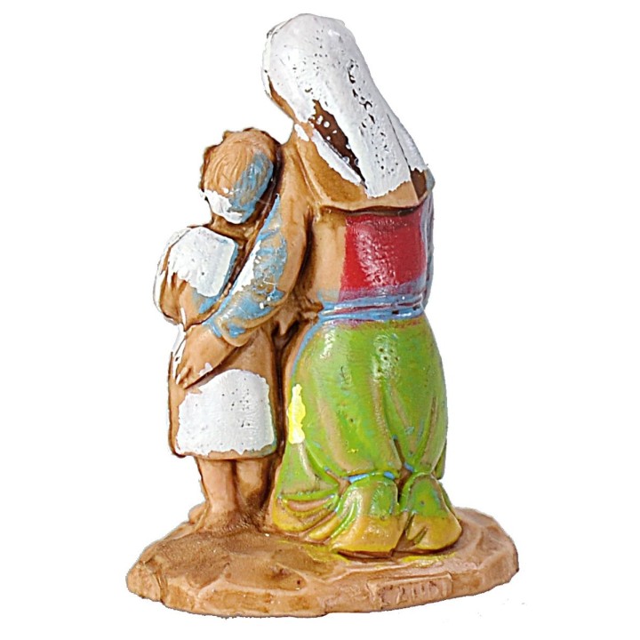 Mujer con niño de 3,5 cm Landi