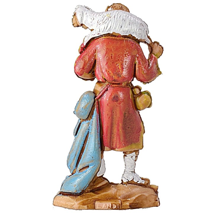 Shepherd with lamb on shoulders 3.5 cm Landi