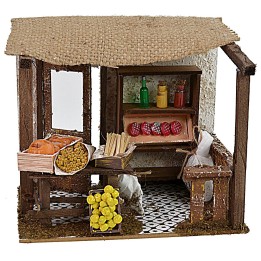 Tienda de comestibles para Belén cm 20x14x17 h