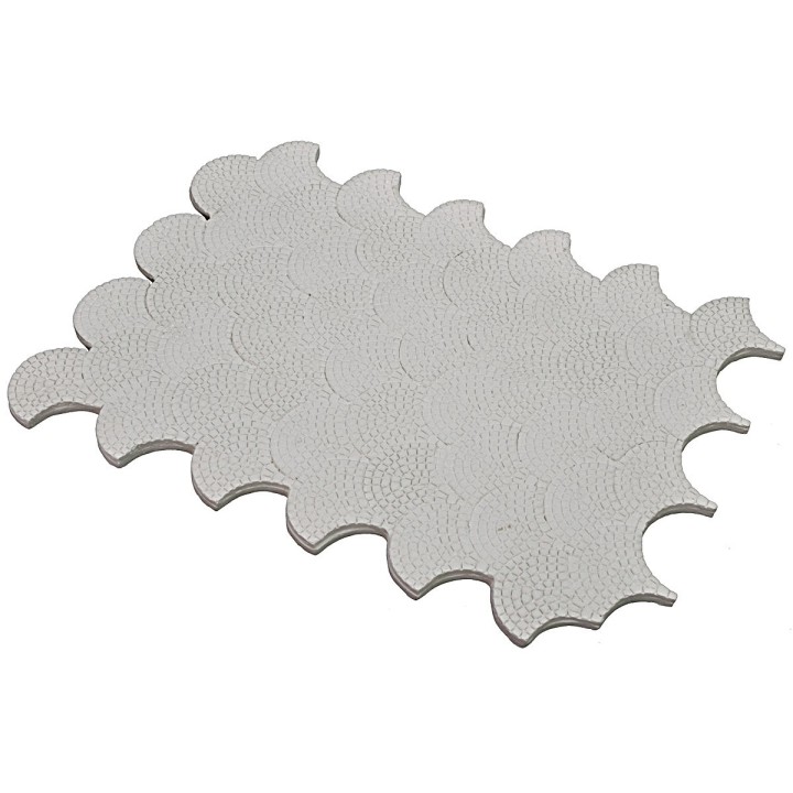 Pavimento modulare Pavé colore neutro cm 23x31,5x0,7 h