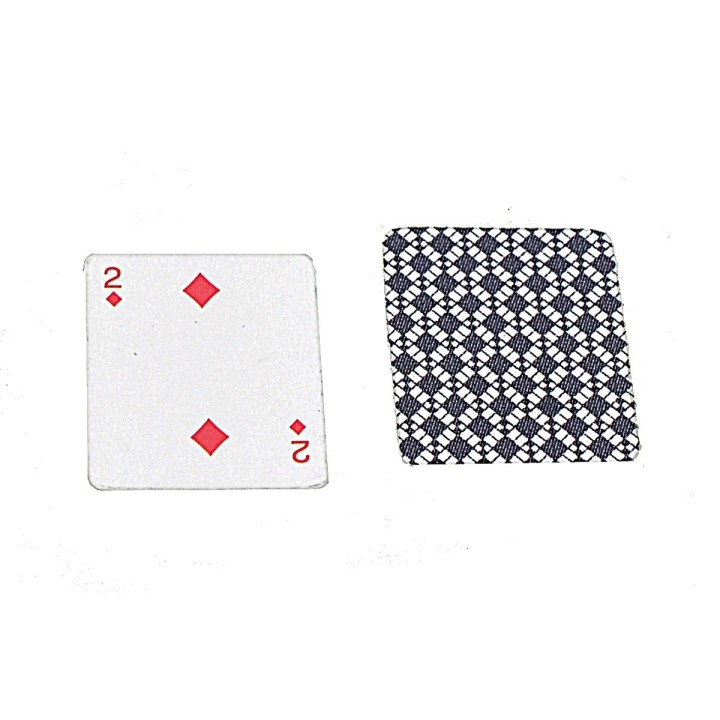 Deck of playing cards 1x2 cm